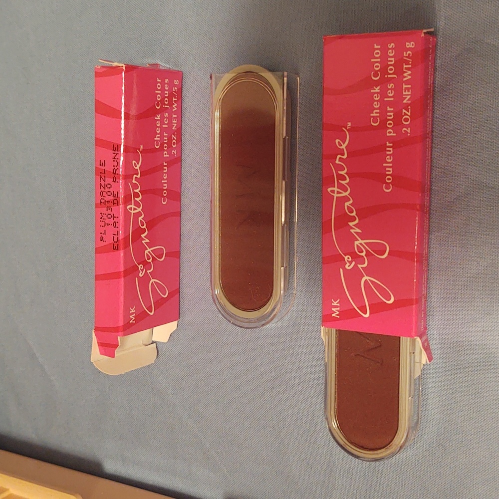2 Plum Dazzle Blush Mary Kay Signature Cheek Color Set of 2 New In Box